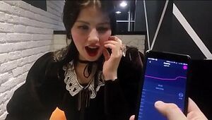Vibrador en público