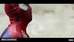 Men.com - (Aston Springs, Will Braun) - Spiderman A Gay Xxx Parody Part 2 - Super Gay Hero - Trailer preview